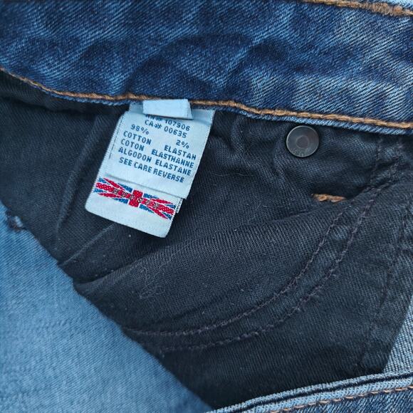 HUDSON Made in USA Skinny Jeans Dark Wash Stretch Women’s 28 - Picture 4 of 6